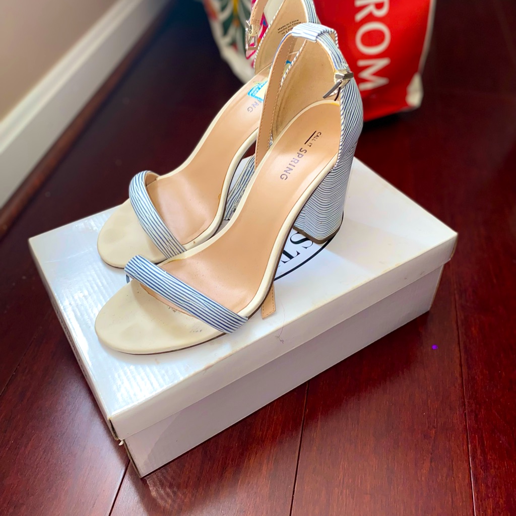 Spring Block Heels